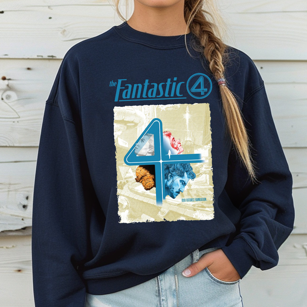 Limited The Fantastic Four First Steps Marvel T-Shirt, Dis-ney Fantastic Four T-Shirt, Marvel Studio Superhero T-shirt - Image 3