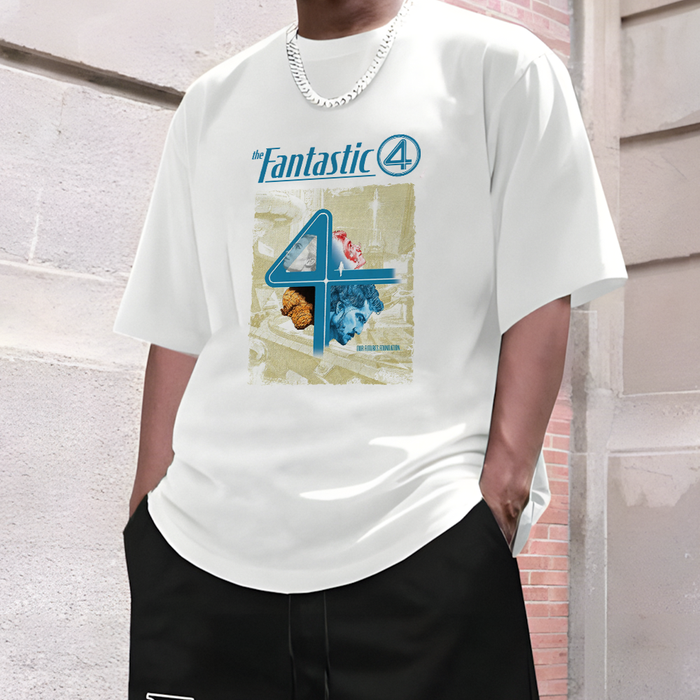 Limited The Fantastic Four First Steps Marvel T-Shirt, Dis-ney Fantastic Four T-Shirt, Marvel Studio Superhero T-shirt - Image 4