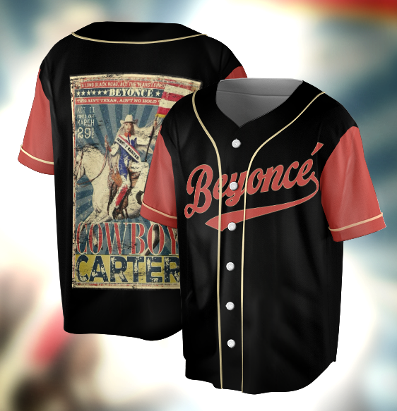 Vintage Beyonce Cowboy Carter Jersey