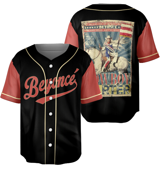 Vintage Beyonce Cowboy Carter Jersey - Image 4