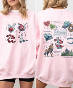 Alternative view of Twilight Inspired 2 Side Shirt, Vampire Wolf Romance Shirt