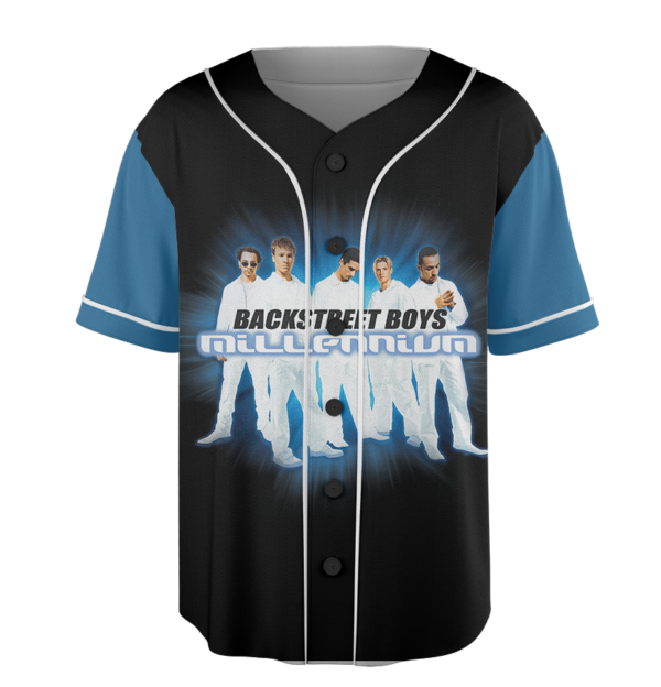 Alternative view of Backstreet Boys Millennium Baseball Jersey, Pop Music Memory Back Street Boys Girls Jersey
