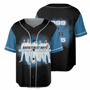 Backstreet Boys Millennium Baseball Jersey, Pop Music Memory Back Street Boys Girls Jersey