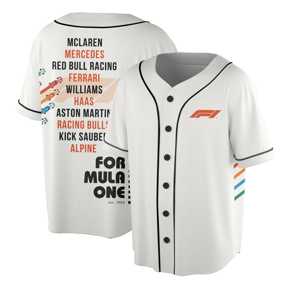 Megan Moroney Am I Okay? Jersey, Formula 1 Team Names Jersey, Racing Car 2025 Formula 1 Jersey - Image 2