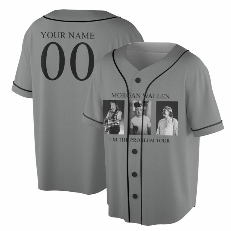 Alternative view of Vintage Morgan Wallen I'm the Problem Tour 2025 Jersey ,UNISEX shirt, Morgan Wallen Jersey,Morgan Concert Jersey,Morgan