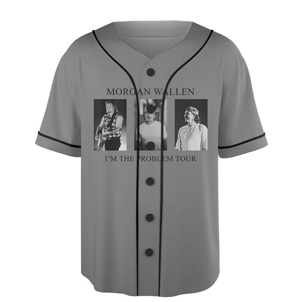Vintage Morgan Wallen I'm the Problem Tour 2025 Jersey ,UNISEX shirt, Morgan Wallen Jersey,Morgan Concert Jersey,Morgan - Image 3
