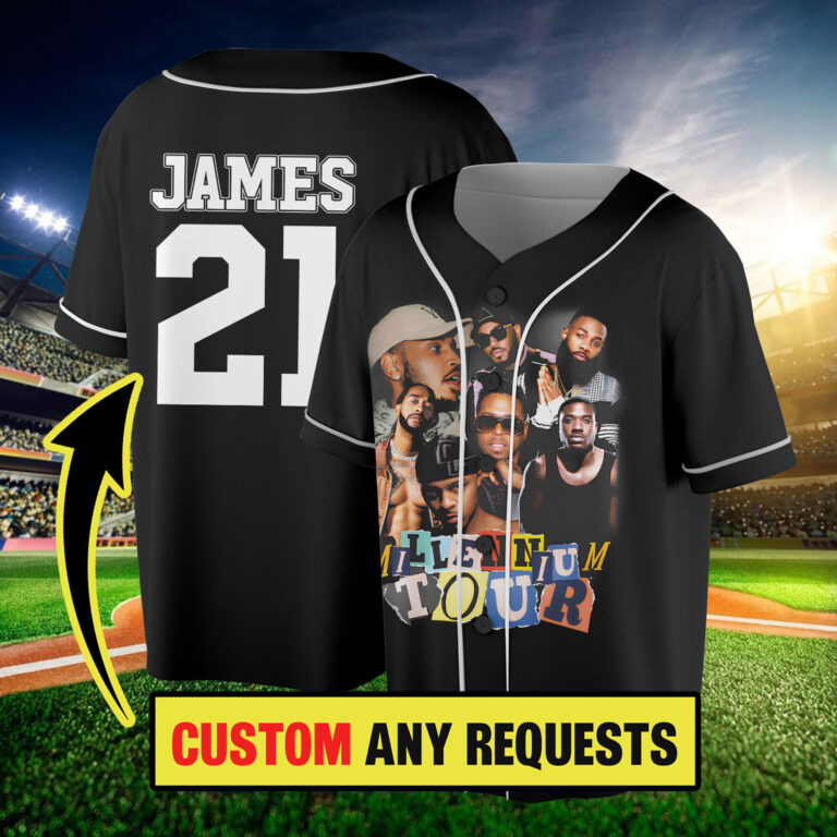 Millennium 2025 Tour Fan, Gift, Concert Jersey, The Millennium Tour 2025 Jersey