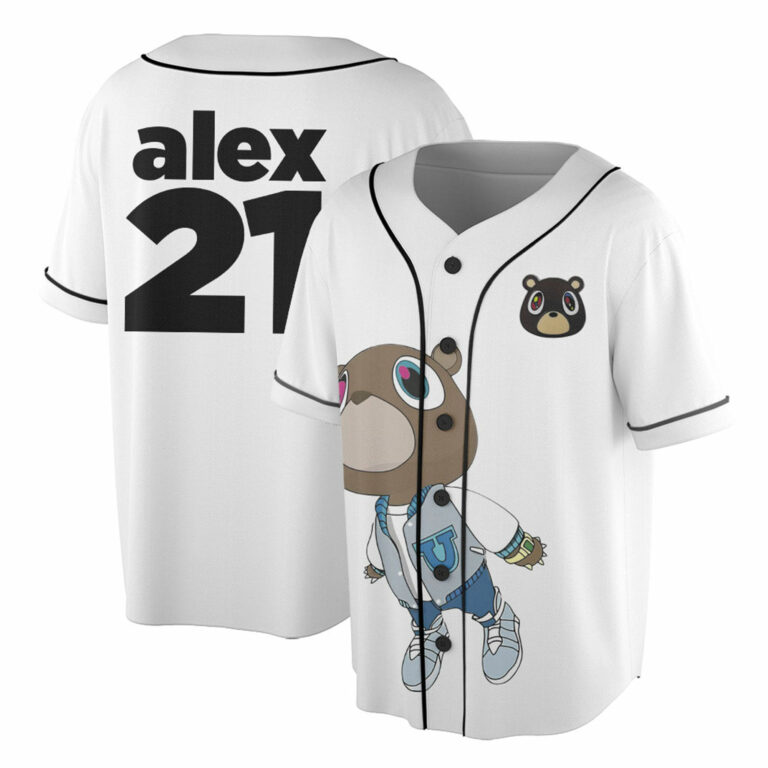 Alternative view of Kanye West Album Graphic Jersey, Vintage Reaper Kanye West Tour Jersey, Kanye West Shirt Gift for men Graduation Kanye West Gift Valentines