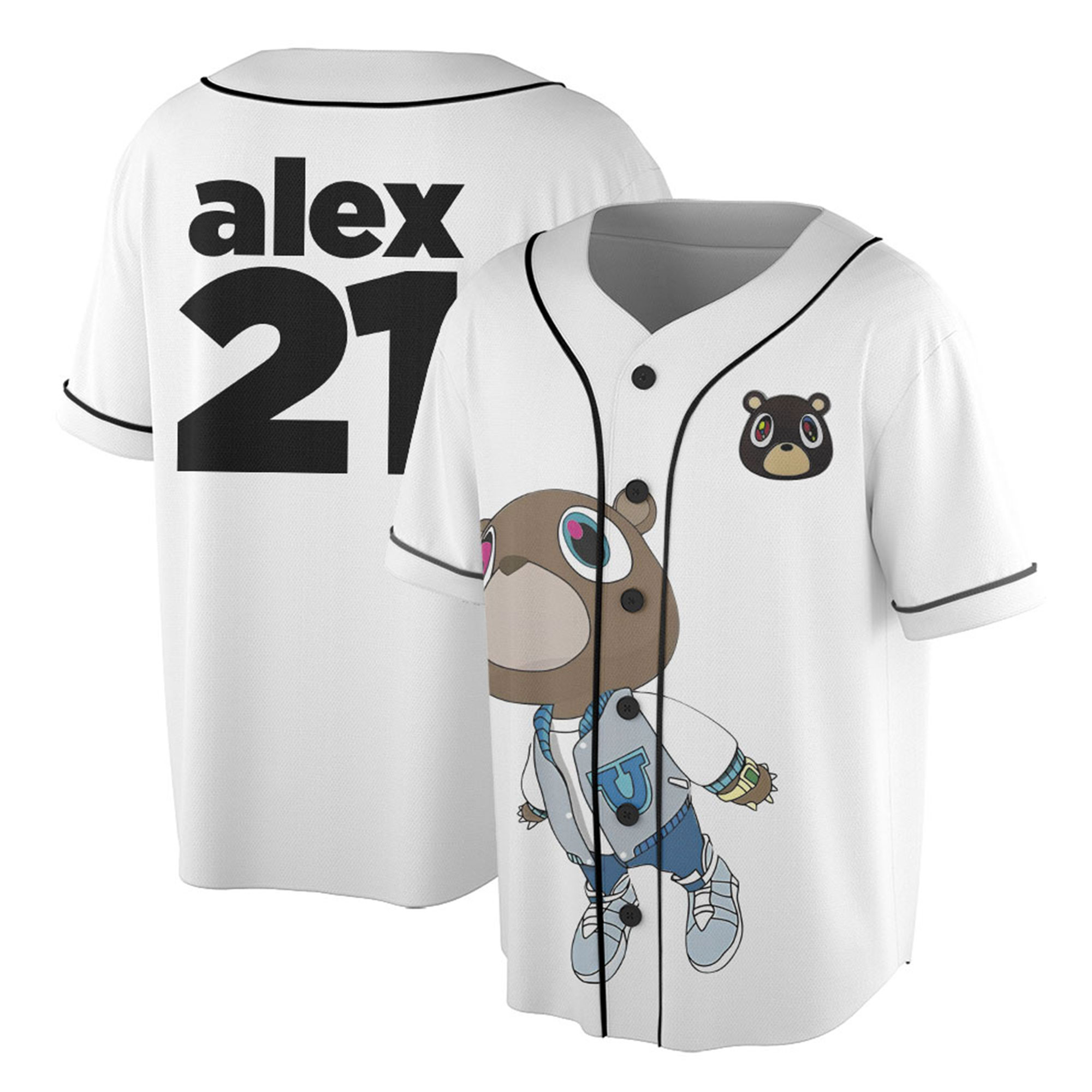 Kanye West Album Graphic Jersey, Vintage Reaper Kanye West Tour Jersey, Kanye West Shirt Gift for men Graduation Kanye West Gift Valentines - Image 2