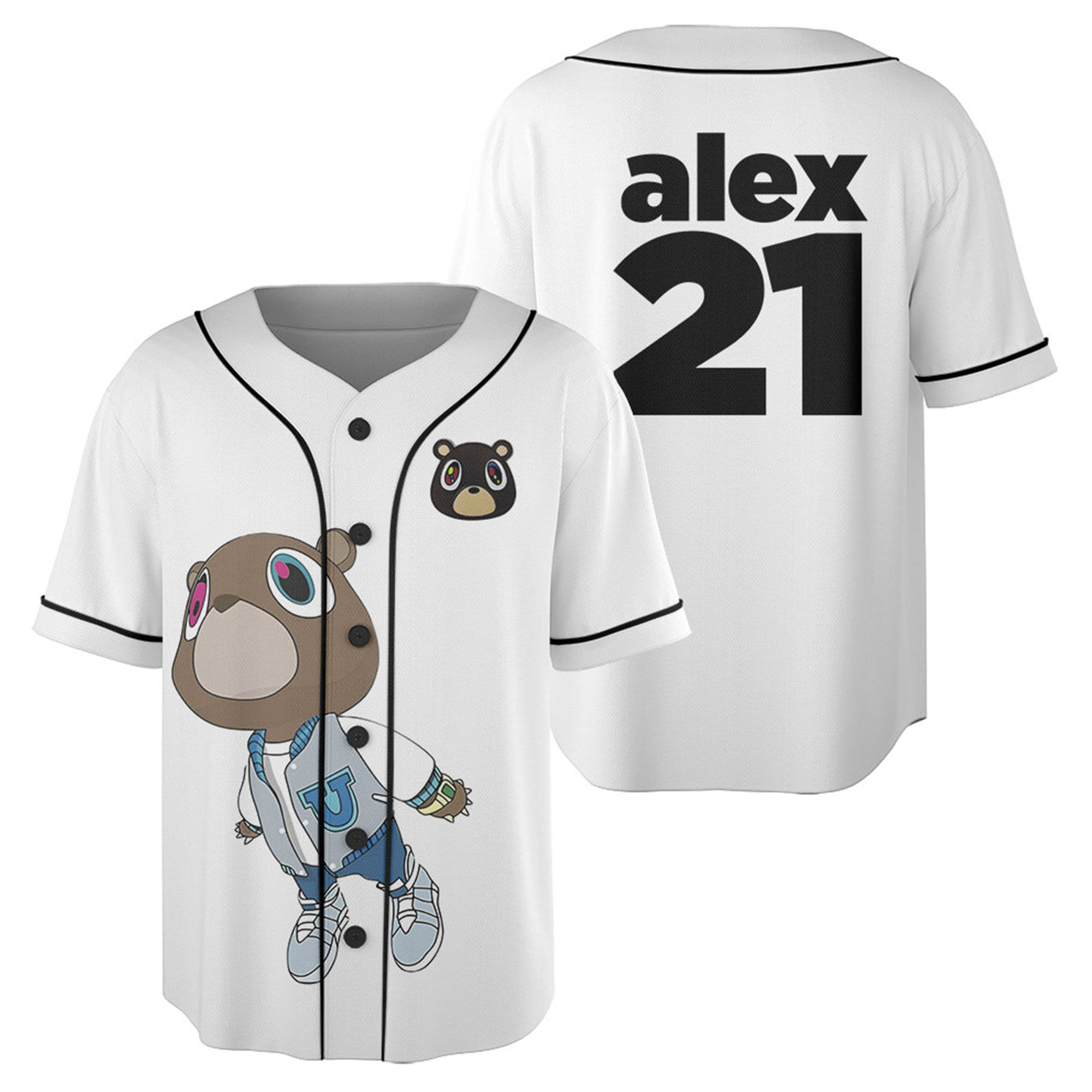 Kanye West Album Graphic Jersey, Vintage Reaper Kanye West Tour Jersey, Kanye West Shirt Gift for men Graduation Kanye West Gift Valentines - Image 4