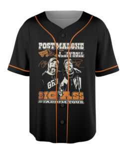 Alternative view of Vintage Post Malone Tour Jersey, Big Ass Stadium Tour, Posty 2025 Tour, Jelly Roll Jersey, Posty Tour Merch,Country music