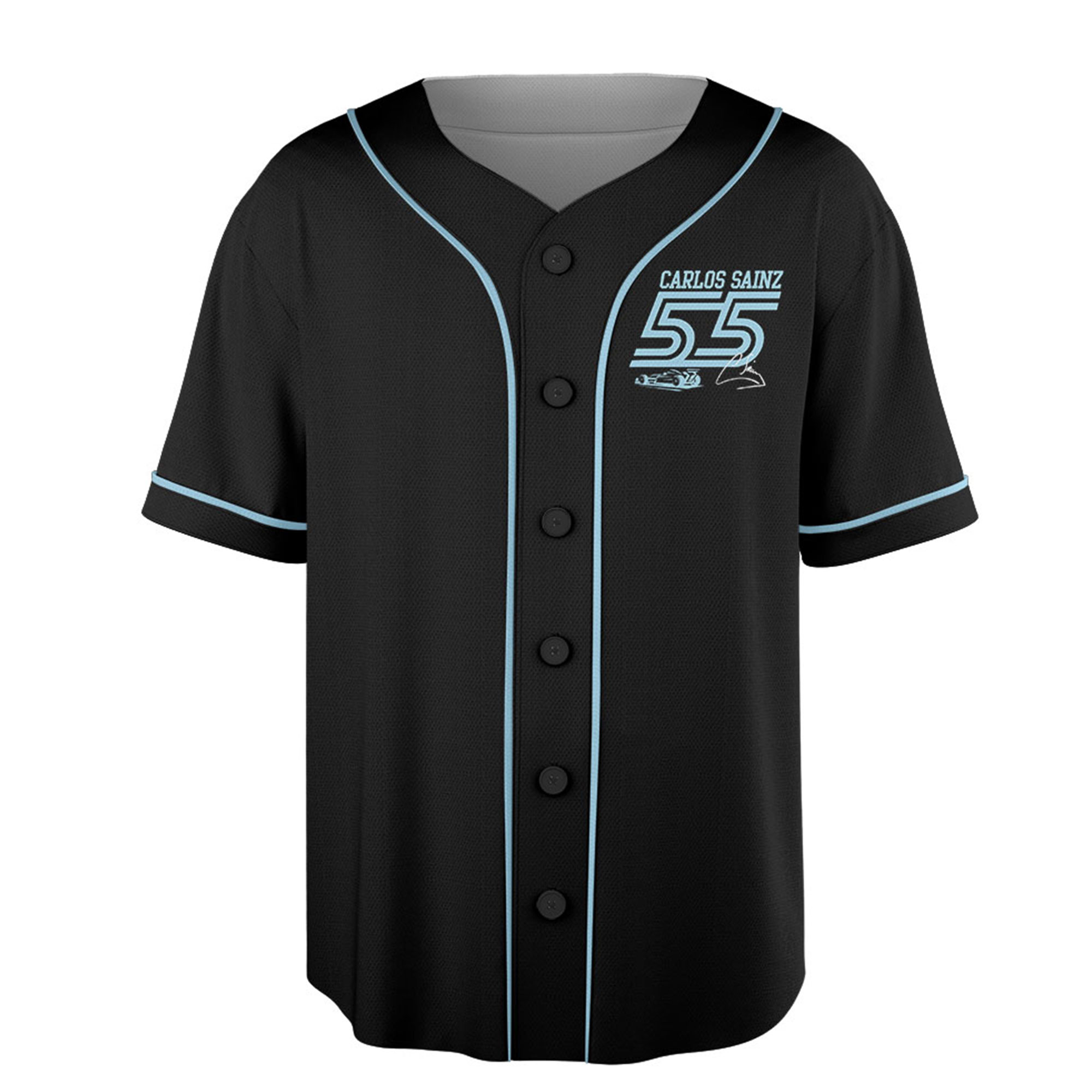 Williams Racing F1 Car Jersey, Formula 1 Fan Jersey, Carlos Sainz Alexander Albon Jersey - Image 2