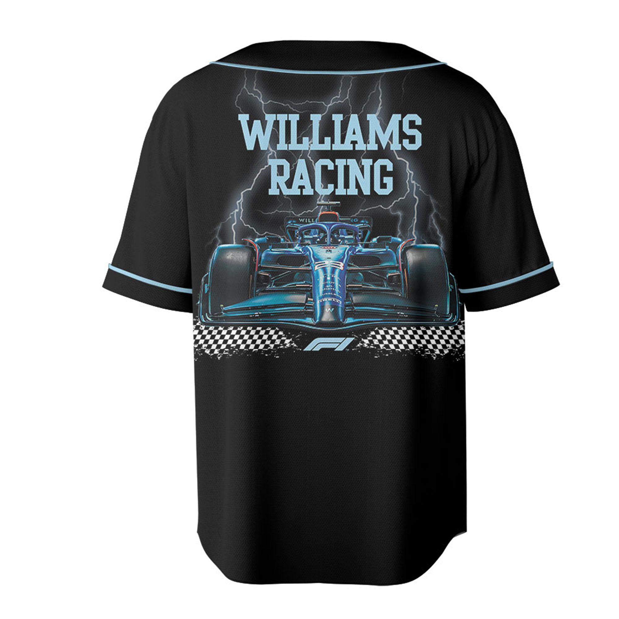 Williams Racing F1 Car Jersey, Formula 1 Fan Jersey, Carlos Sainz Alexander Albon Jersey - Image 4