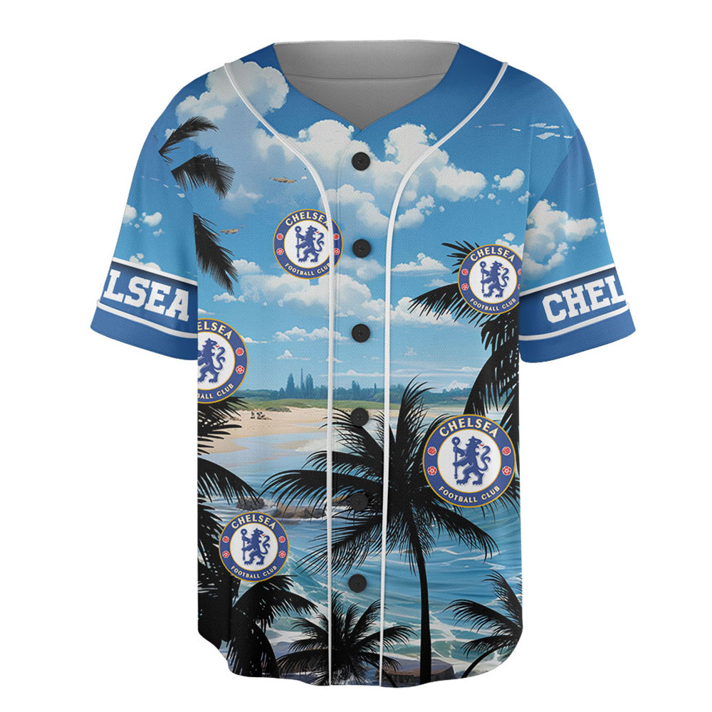 Chelsea Gift Jersey, London Pullover Jersey, Vintage Style Chelsea F.C. Jersey - Image 5