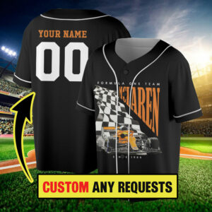 McLaren Formula 1 Team Jersey - Racing Car Design