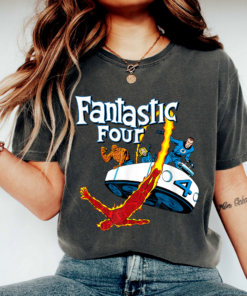 Fantastic Four Fantasticar Retro Shirt, Family Shirts, Fantastic Four Comics Shirt, Trip Outfit