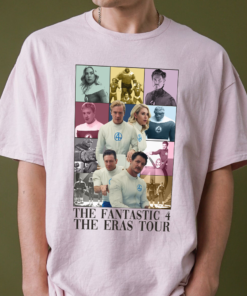 The Fantastic Four First Steps Shirt, Fantastic Four The Era Tour T-Shirt, Avengers Super Studio Sweatshirt, Reed Richards Hoodie