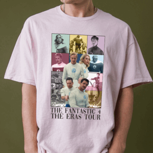 The Fantastic Four First Steps Shirt, Fantastic Four The Era Tour T-Shirt, Avengers Super Studio Sweatshirt, Reed Richards Hoodie