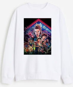 Alternative view of Stranger Things Unisex T-shirt, Perfect Gift for Birthdays, Comic Con Favorite 80s t-shirt, Cool T-shirt, Gift For Her