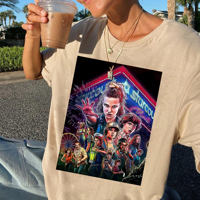 Stranger Things Unisex T-shirt, Perfect Gift for Birthdays, Comic Con Favorite 80s t-shirt, Cool T-shirt, Gift For Her - Image 3