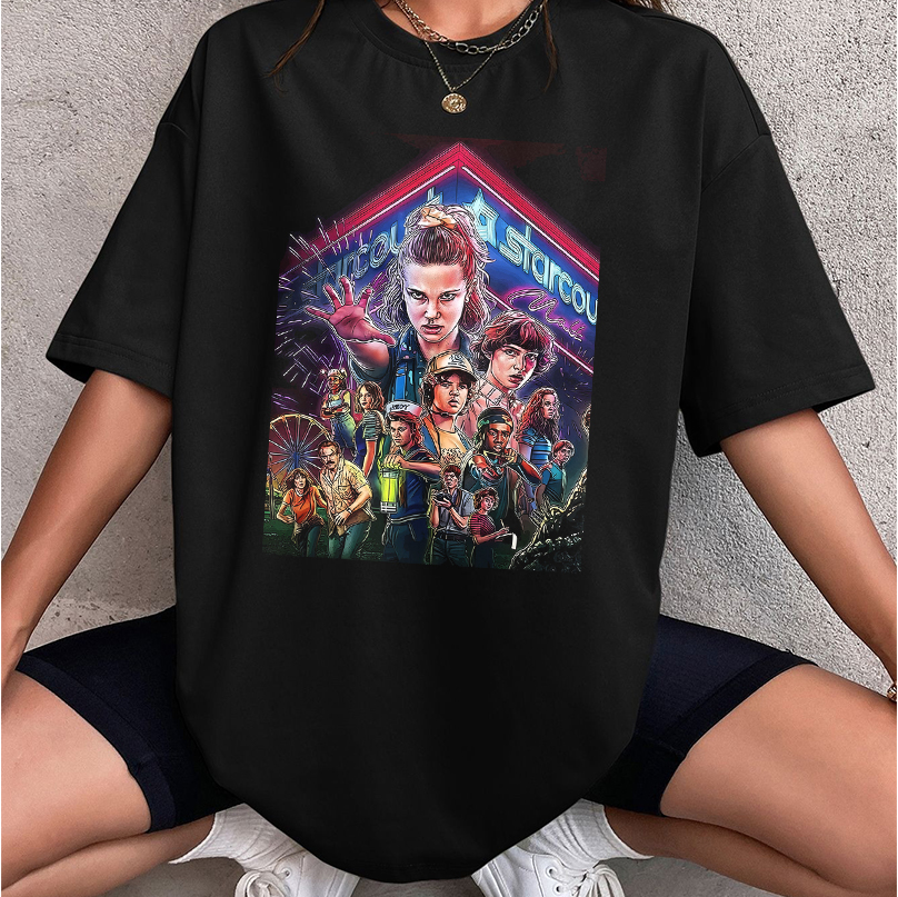 Stranger Things Unisex T-shirt, Perfect Gift for Birthdays, Comic Con Favorite 80s t-shirt, Cool T-shirt, Gift For Her - Image 4