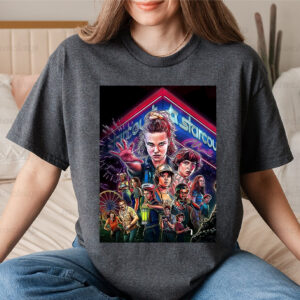 Stranger Things Unisex T-shirt, Perfect Gift for Birthdays, Comic Con Favorite 80s t-shirt, Cool T-shirt, Gift For Her