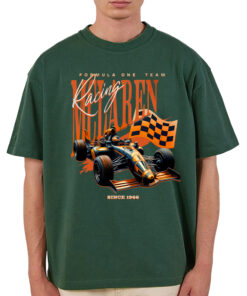 Alternative view of McLaren Formula 1 Team 2025 Unisex T-Shirt, Lando Norris & Oscar Piastri Racing Shirt