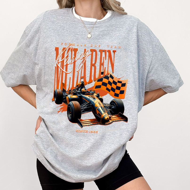 McLaren Formula 1 Team 2025 Unisex T-Shirt, Lando Norris & Oscar Piastri Racing Shirt