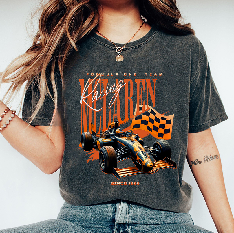 McLaren Formula 1 Team 2025 Unisex T-Shirt, Lando Norris & Oscar Piastri Racing Shirt - Image 5
