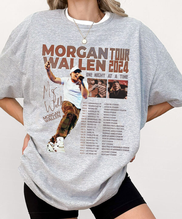 Morgan Wallen Concert Tour Shirt, Western Country Music Gift, Wallen Concert 2025 Sweatshirt