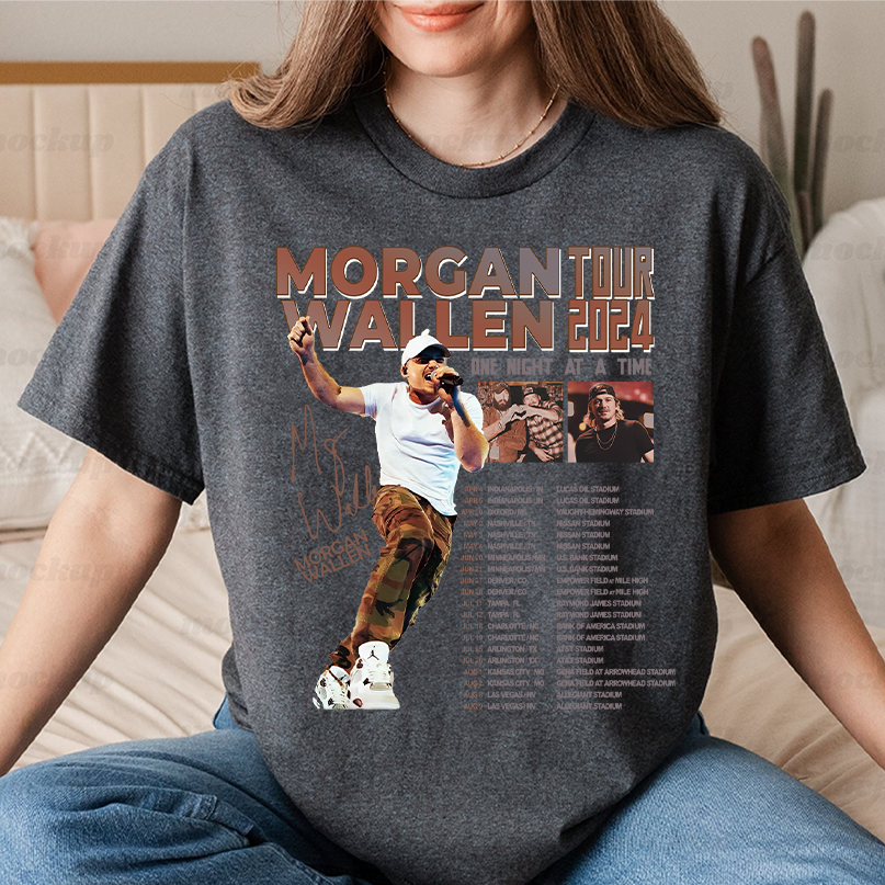 Morgan Wallen Concert Tour Shirt, Western Country Music Gift, Wallen Concert 2025 Sweatshirt - Image 5