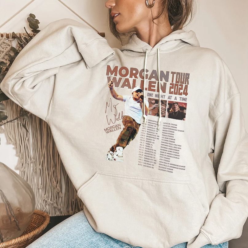 Morgan Wallen Concert Tour Shirt, Western Country Music Gift, Wallen Concert 2025 Sweatshirt - Image 3
