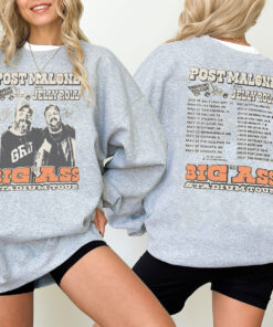 Alternative view of Vintage Post Malone Tour T-Shirt, Big Ass Stadium Tour, Posty 2025 Tour, Jelly Roll Sweatshirt, Posty Tour Merch,Country music shirt