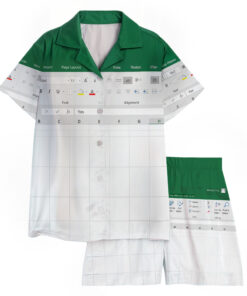 Funny Excel Pajamas Set