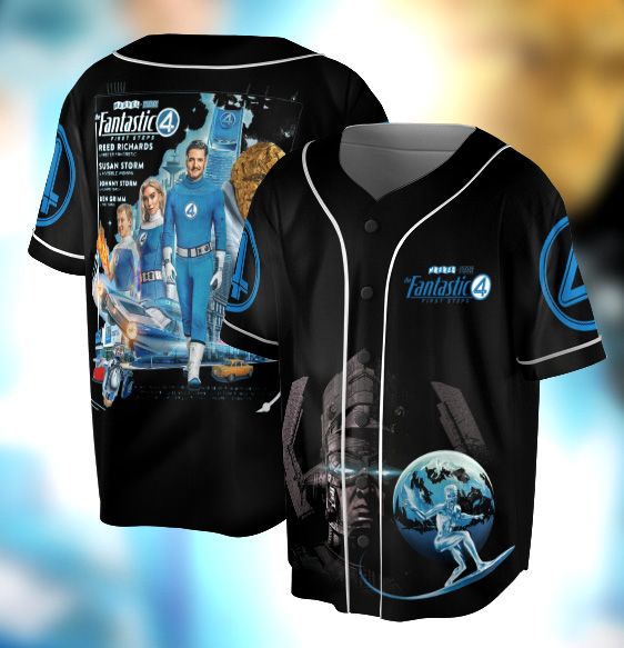 Vintage The Fantastic Four Baseball Jersey