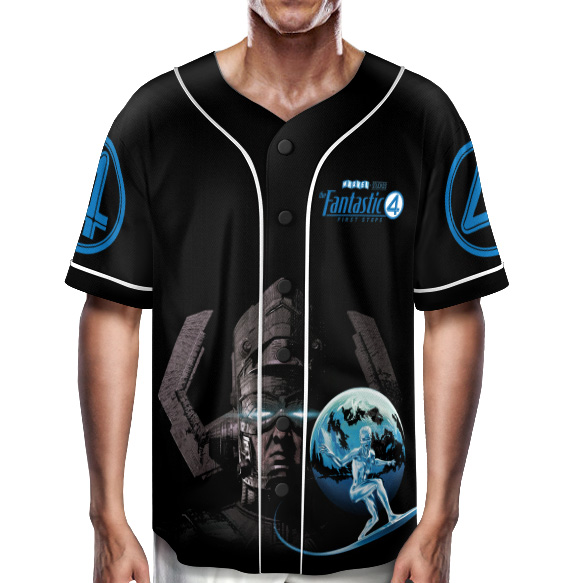 Vintage The Fantastic Four Baseball Jersey - Image 3
