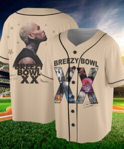 Chris Brown Tour Jersey, 2025 Chris Brown Tour Breezy Bowl XX Jersey, Chris Brown Graphic Jersey, Chris Brown Fan Gift, Chris Brown Merch