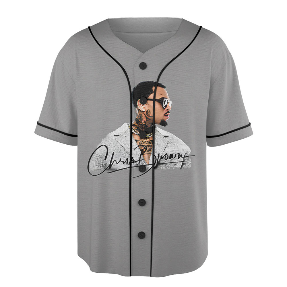 Vintage Chris Brown Tour 2025Baseball Jersey Tee For Fans, 2025 Chris Brown Tour Breezy Bowl XX Jersey, Chris Brown Graphic Jersey - Image 4