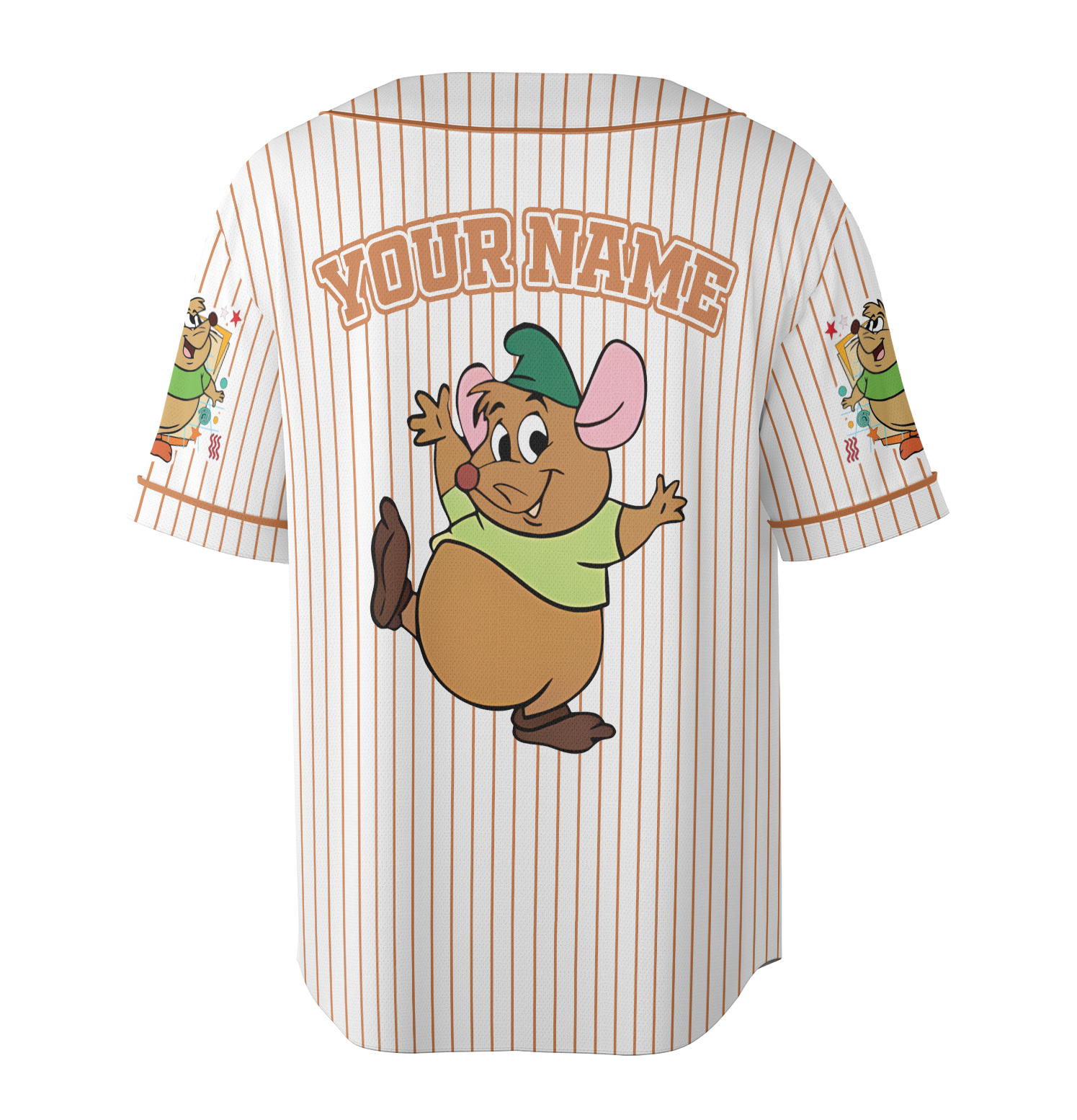 Custom Gus Gus The Snack Baseball Jersey, Gus Gus Shirt, Disney Gus Mouse Baseball Jersey, Gus Gus Mouse Tee - Image 4