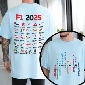 Formula 1 2025 Season Shirts,Formula 1 2025 Circuits Tshirt,Formula One 2025 Shirts,Formula 1 Grand Prix Season Sweatshirt,F1 Lover Tees
