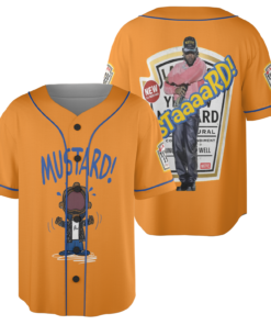 MUSTARD Jersey,Hip Hop Merch,West Coast Shirt,Gifts for Lamar Fans,Mustaaard Funny Jersey,Funny Gift for Hip Hop Lover,Mustard Tee,My Drawing