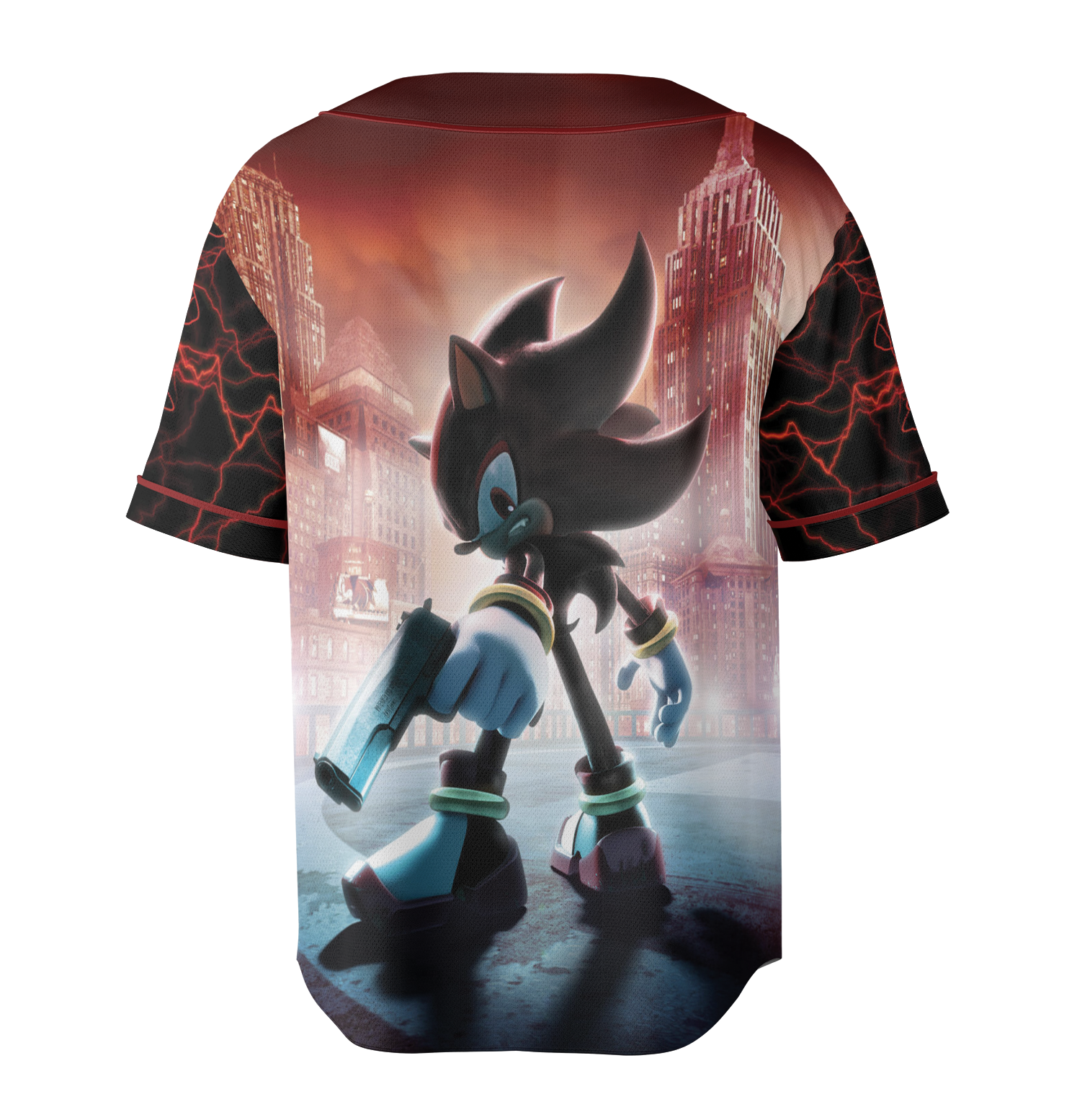 Sonic Jersey, Funny Sonic Party Shirt, Sonic Birthday Gift, Personalized Sonic Apparel for Kids & Adults - Image 6