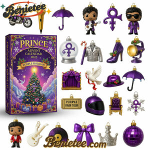 PRCE Premium Advent Calendar 2025 CHRISTMAS GIFT, CHRISTMAS IDEA, Christmas Countdown Advent Calendar Gift Box with 24 Acrylic Ornaments