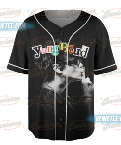 Alternative view of Yungblud Idols World Tour Baseball Jersey, 2025 Concert Dates Tee, Rock Artist Tour Merch, Grunge Aesthetic Music Fan Shirt