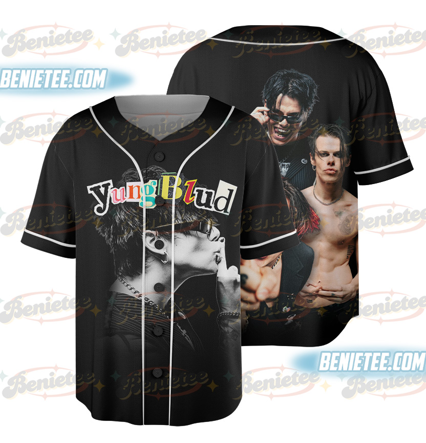 Yungblud Idols World Tour Baseball Jersey, 2025 Concert Dates Tee, Rock Artist Tour Merch, Grunge Aesthetic Music Fan Shirt