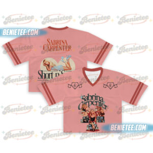 Sabrina Carpenter Pop Music Crop Top FootBall Jersey