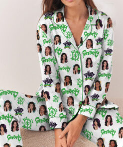 Alternative view of Vintage Katseye Gnarly Long PJM Set, Katseye Beautiful Chaos Eyekon Kpop Fan Merch, Gabriela Shirt