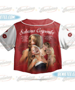Alternative view of Sabrina Carpenter  Tour Croptop Baseball Jersey