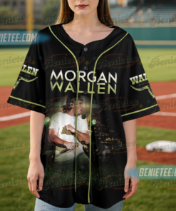 Alternative view of I’m The Problem Tour 2025 Baseball Jerseys, Country Music Morgan Baseball Jerseys, Wallen Tee, Wallen Concert Shirt