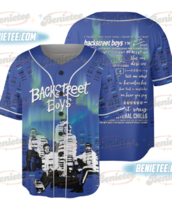 Pop Music Bring Memory BackStreet Baseball Jersey, Into The Millennium Las Vegas, Backstreet Band Tour 2025